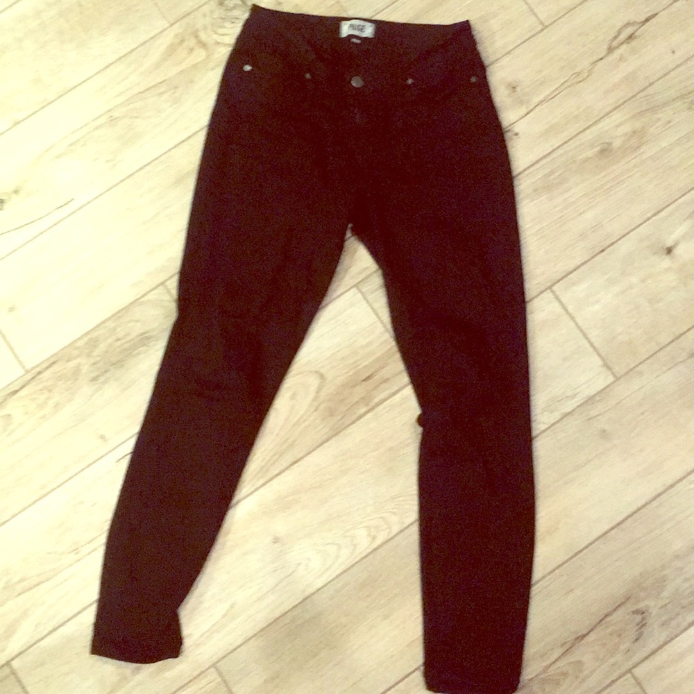 PAIGE Perfect Fit Black Skinny Jeans